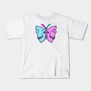 Butterfly skeleton Kids T-Shirt